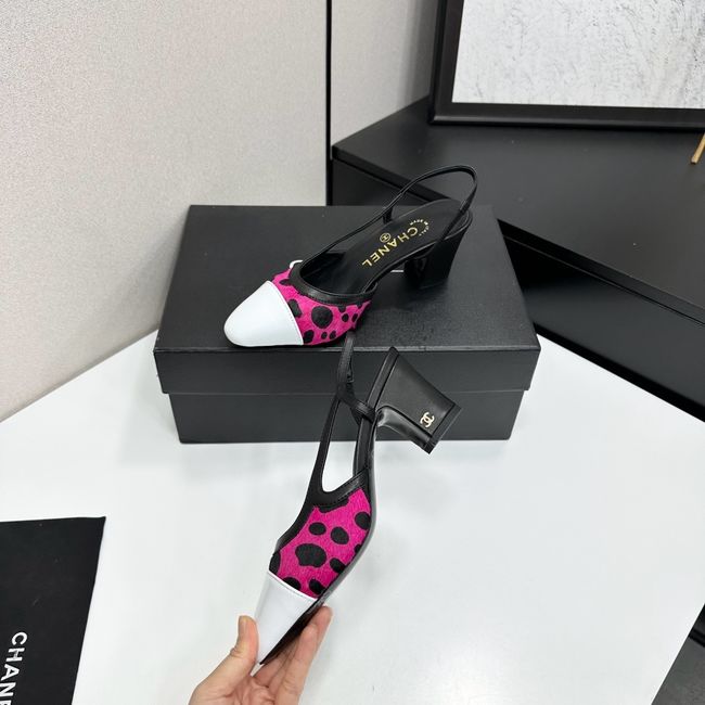 Chanel Slingbacks Lambskin & Mixed Fibers 65MM G31318-4