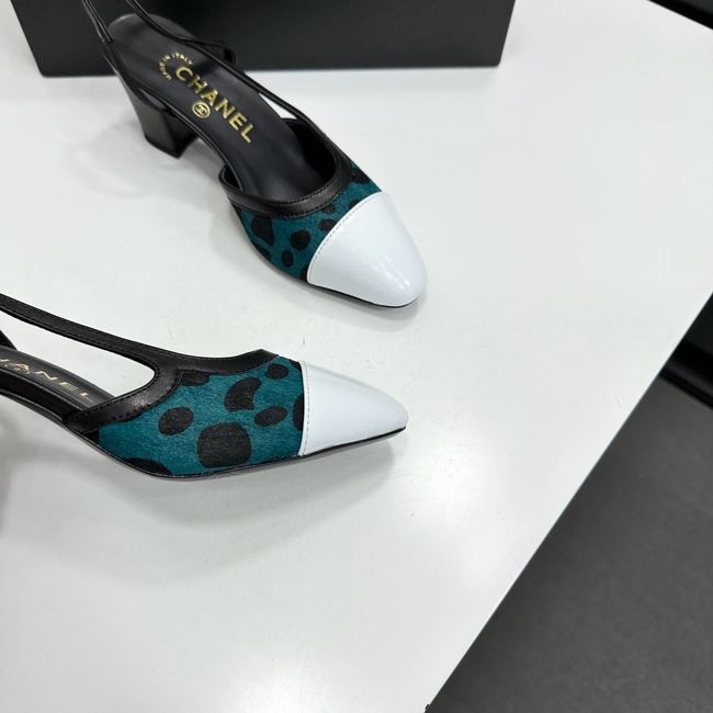 Chanel Slingbacks Lambskin & Mixed Fibers 65MM G31318-6