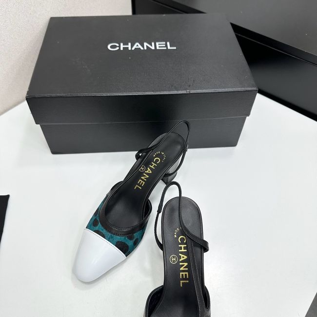 Chanel Slingbacks Lambskin & Mixed Fibers 65MM G31318-6