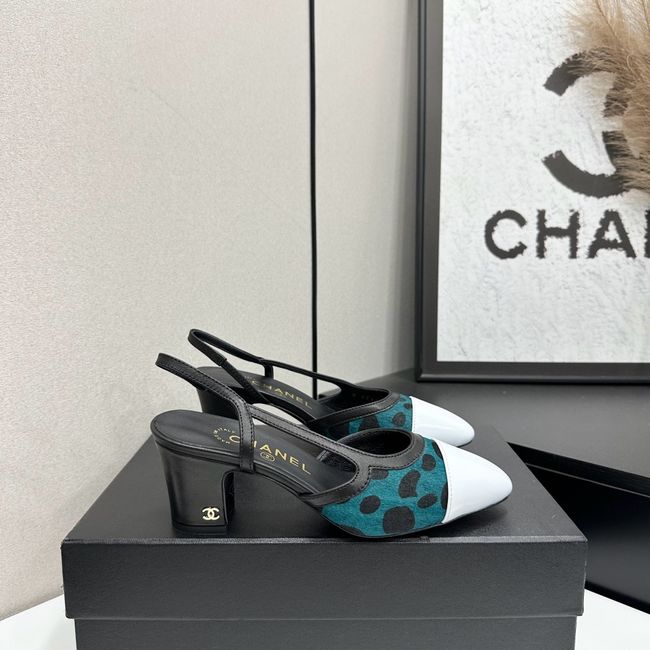 Chanel Slingbacks Lambskin & Mixed Fibers 65MM G31318-6