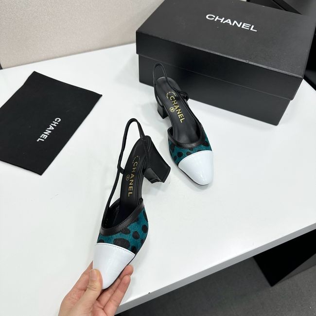 Chanel Slingbacks Lambskin & Mixed Fibers 65MM G31318-6
