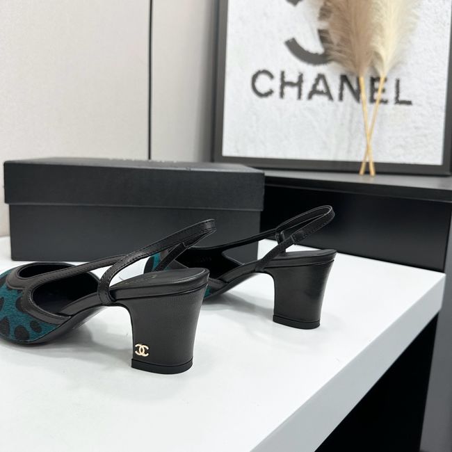 Chanel Slingbacks Lambskin & Mixed Fibers 65MM G31318-6