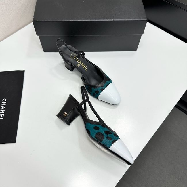 Chanel Slingbacks Lambskin & Mixed Fibers 65MM G31318-6