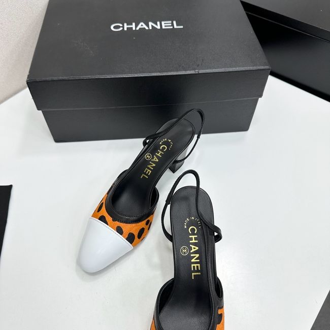 Chanel Slingbacks Lambskin & Mixed Fibers 65MM G31318-7