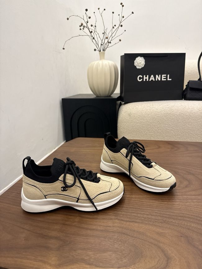 Chanel Sneakers Calfskin & Mixed Fibers G47415-3
