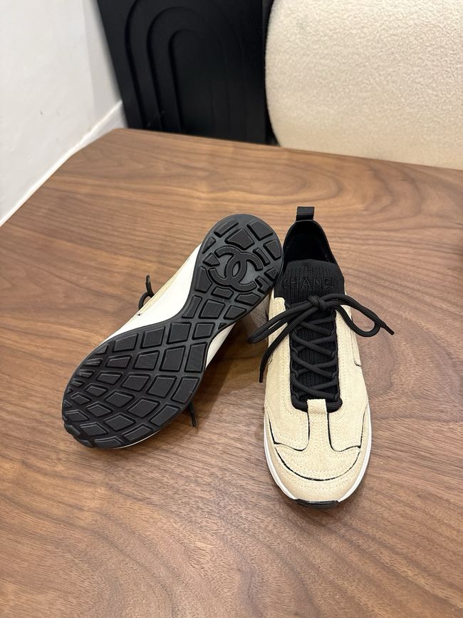 Chanel Sneakers Calfskin & Mixed Fibers G47415-3