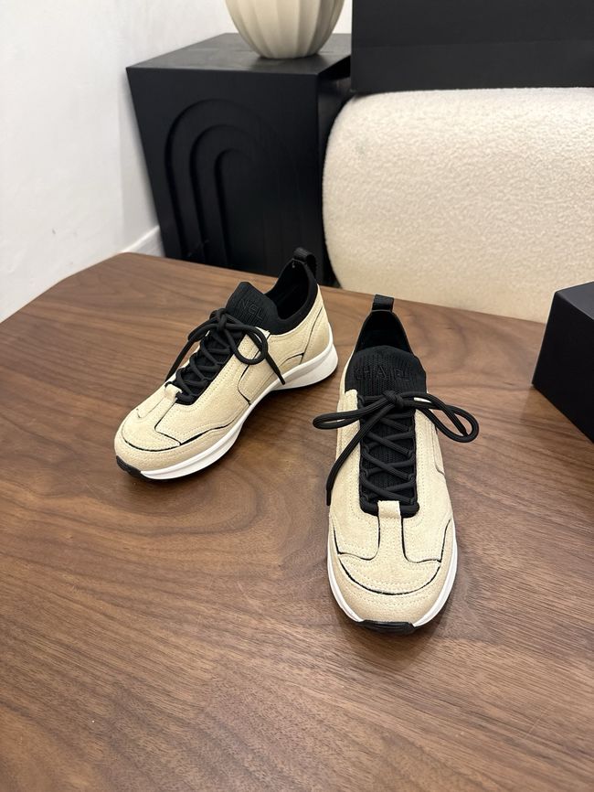 Chanel Sneakers Calfskin & Mixed Fibers G47415-3