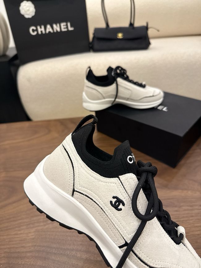 Chanel Sneakers Calfskin & Mixed Fibers G47415-4