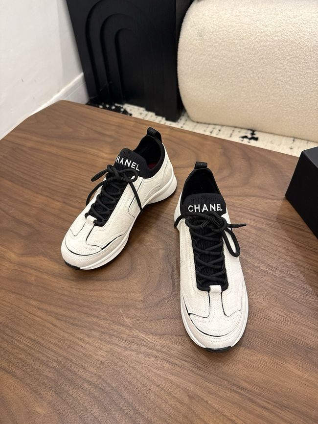 Chanel Sneakers Calfskin & Mixed Fibers G47415-4