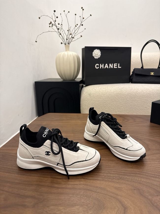 Chanel Sneakers Calfskin & Mixed Fibers G47415-4