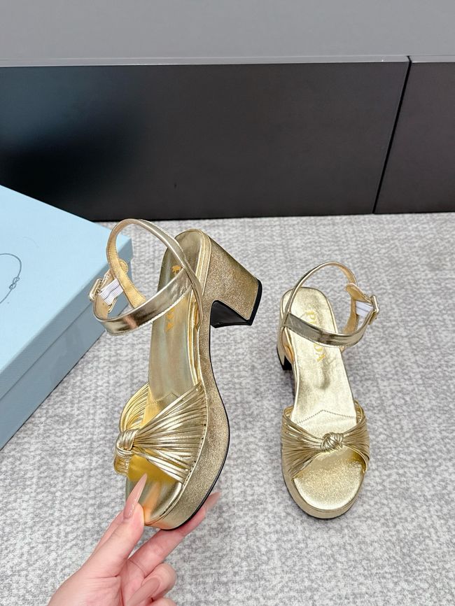 Prada Womens slide sandal 8.5CM 65046-1