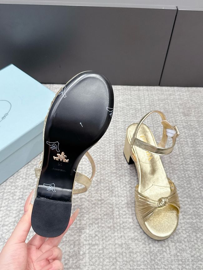 Prada Womens slide sandal 8.5CM 65046-1