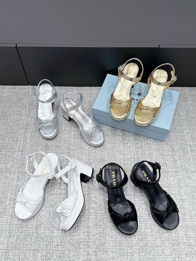 Prada Womens slide sandal 8.5CM 65046-1