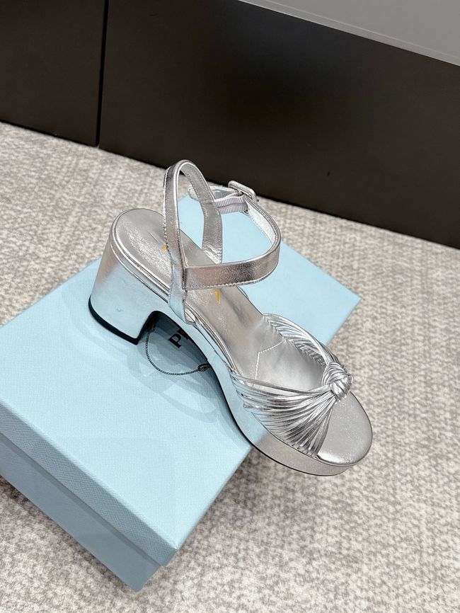 Prada Womens slide sandal 8.5CM 65046-2