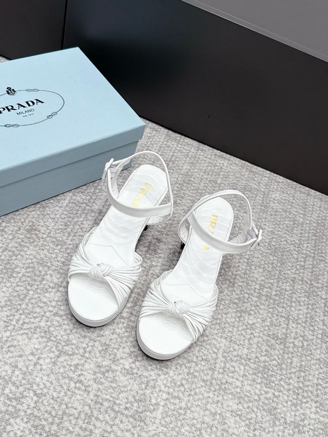 Prada Womens slide sandal 8.5CM 65046-3