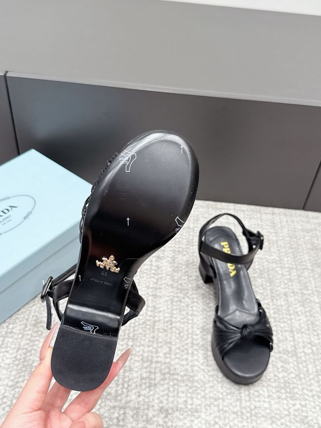 Prada Womens slide sandal 8.5CM 65046-4