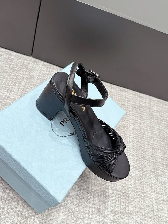 Prada Womens slide sandal 8.5CM 65046-4