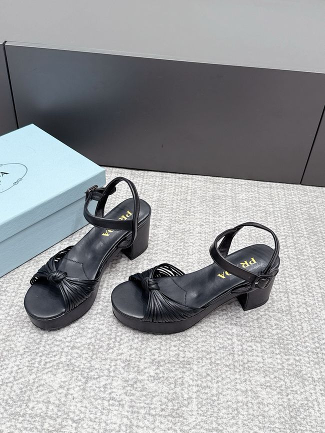 Prada Womens slide sandal 8.5CM 65046-4