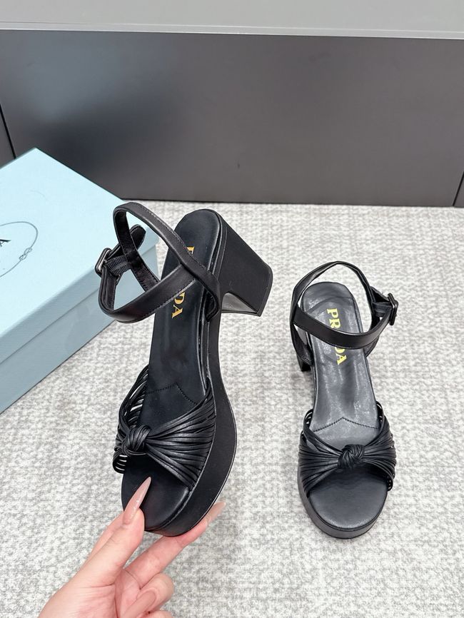 Prada Womens slide sandal 8.5CM 65046-4