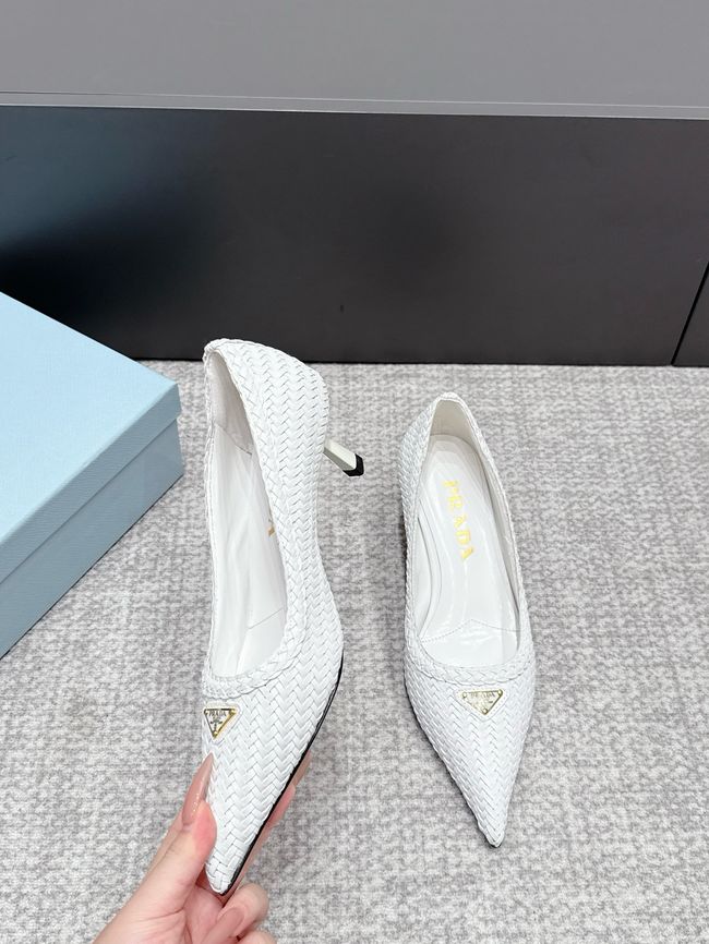 Prada leather pumps 5.5CM 65048-1