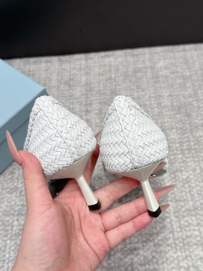Prada leather pumps 5.5CM 65048-1