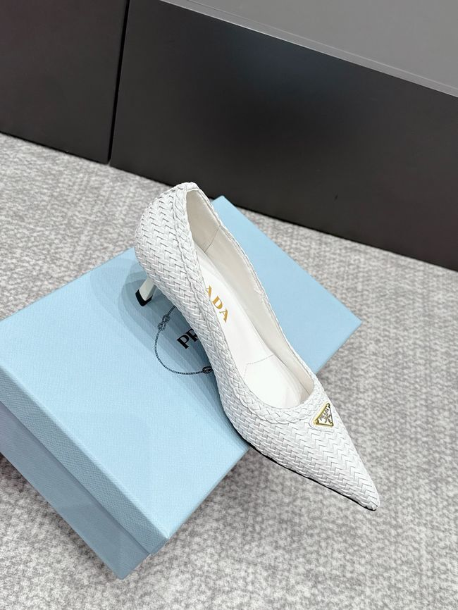 Prada leather pumps 5.5CM 65048-1