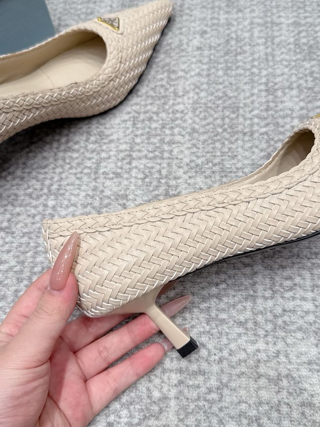 Prada leather pumps 5.5CM 65048-2