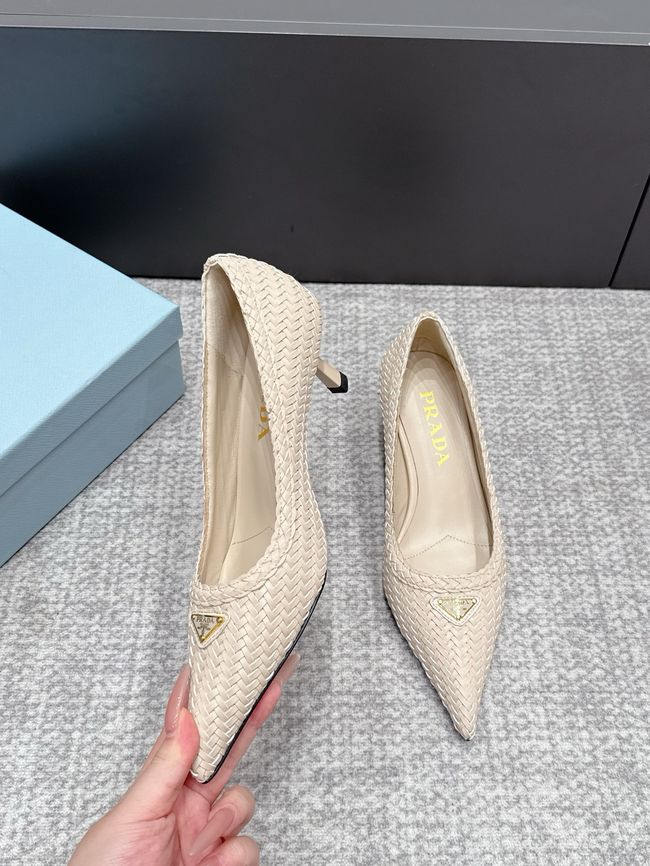 Prada leather pumps 5.5CM 65048-2