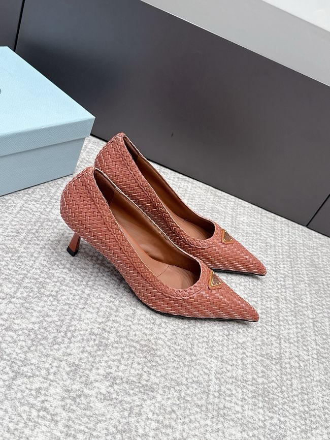 Prada leather pumps 5.5CM 65048-3