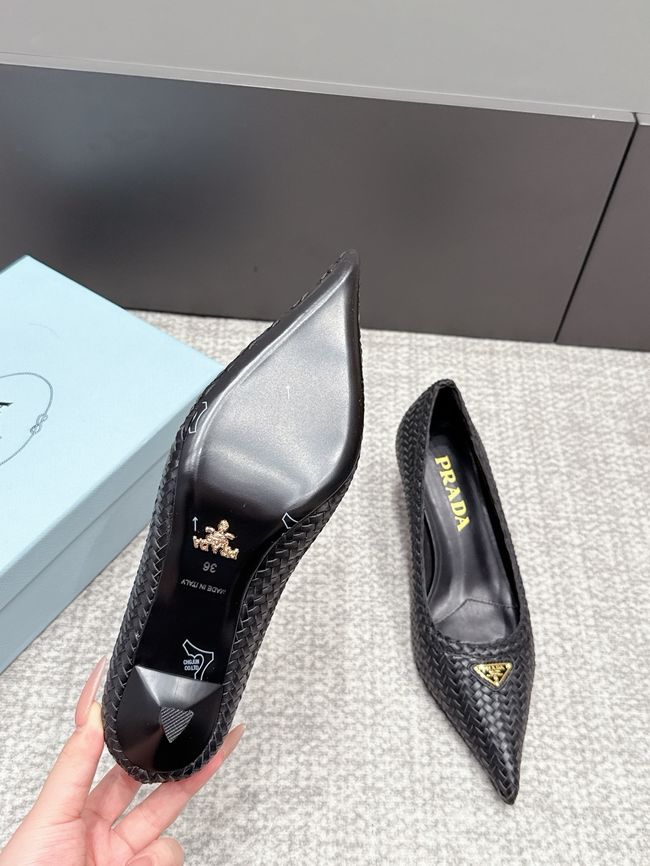 Prada leather pumps 5.5CM 65048-4