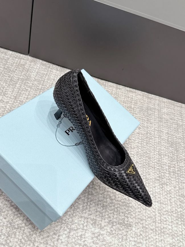 Prada leather pumps 5.5CM 65048-4