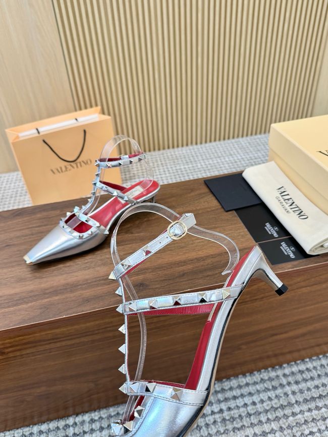 Valentino ROCKSTUD lambskin high heels 4cm 65052-3