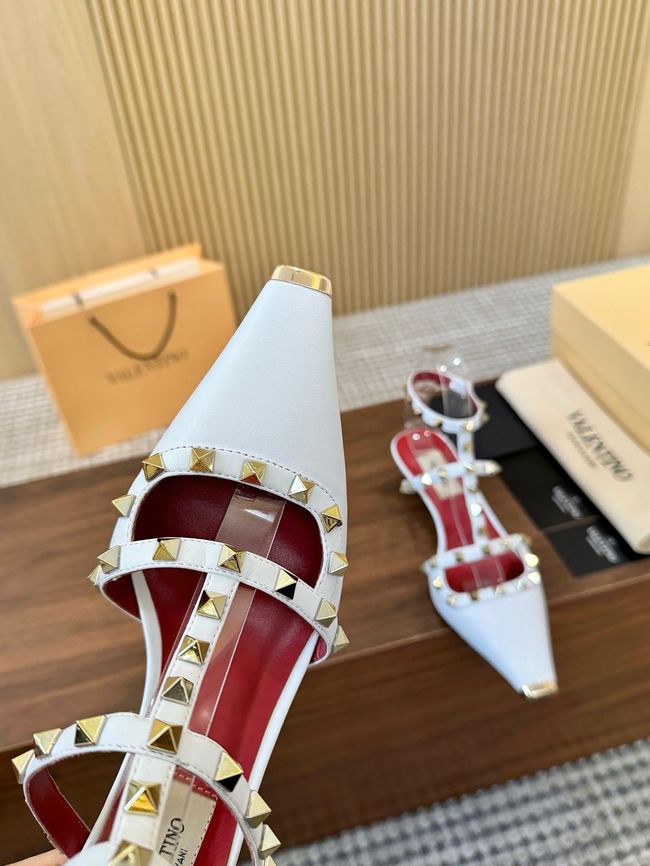 Valentino ROCKSTUD lambskin high heels 4cm 65052-5
