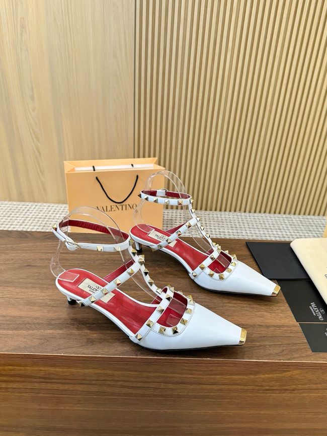 Valentino ROCKSTUD lambskin high heels 4cm 65052-5