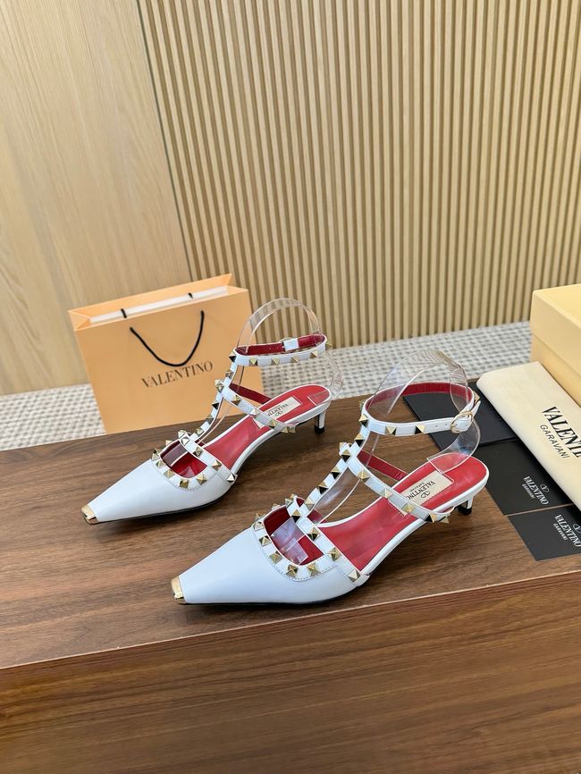 Valentino ROCKSTUD lambskin high heels 4cm 65052-5
