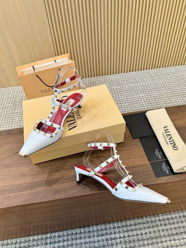 Valentino ROCKSTUD lambskin high heels 4cm 65052-5