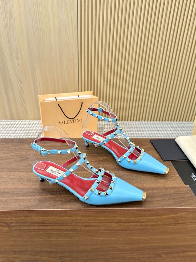 Valentino ROCKSTUD lambskin high heels 4cm 65052-6