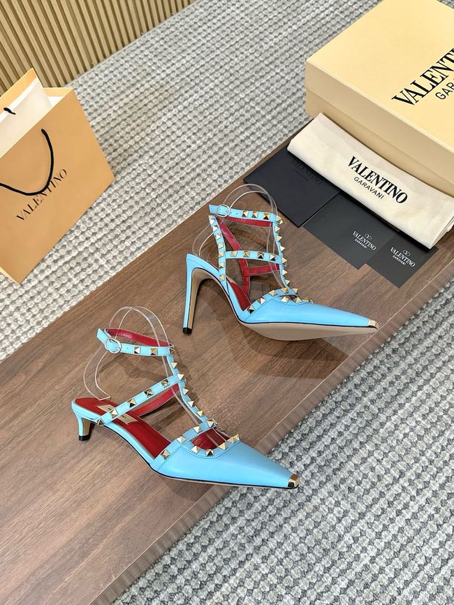 Valentino ROCKSTUD lambskin high heels 4cm 65052-6
