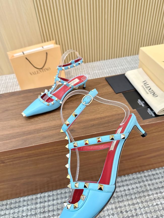 Valentino ROCKSTUD lambskin high heels 4cm 65052-6