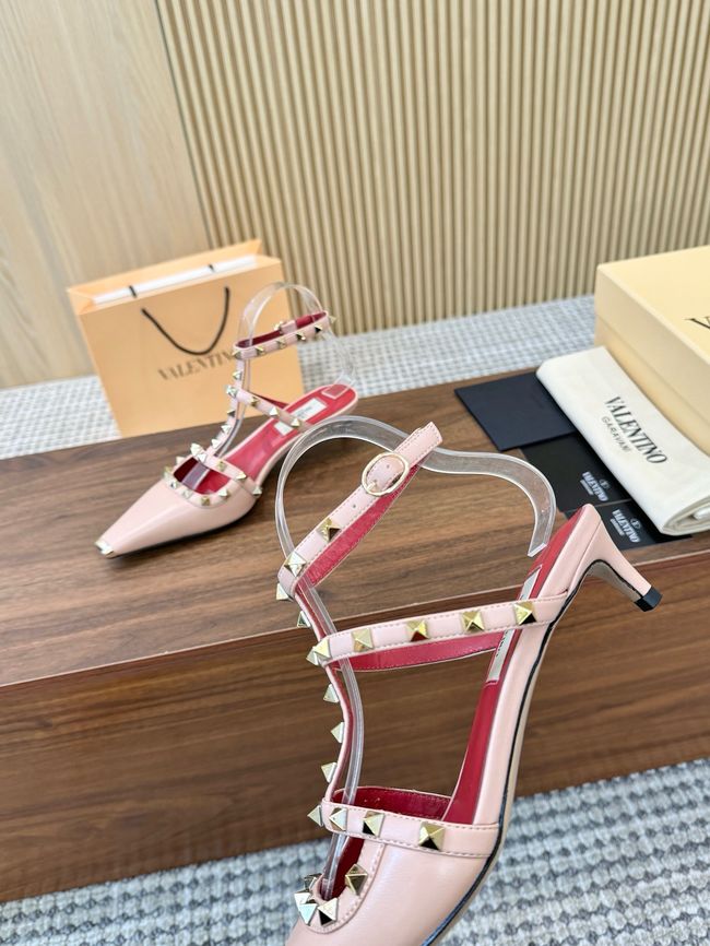 Valentino ROCKSTUD lambskin high heels 4cm 65052-7