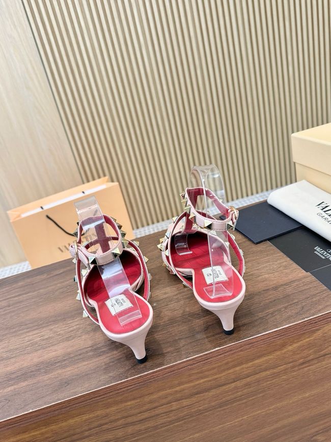 Valentino ROCKSTUD lambskin high heels 4cm 65052-7