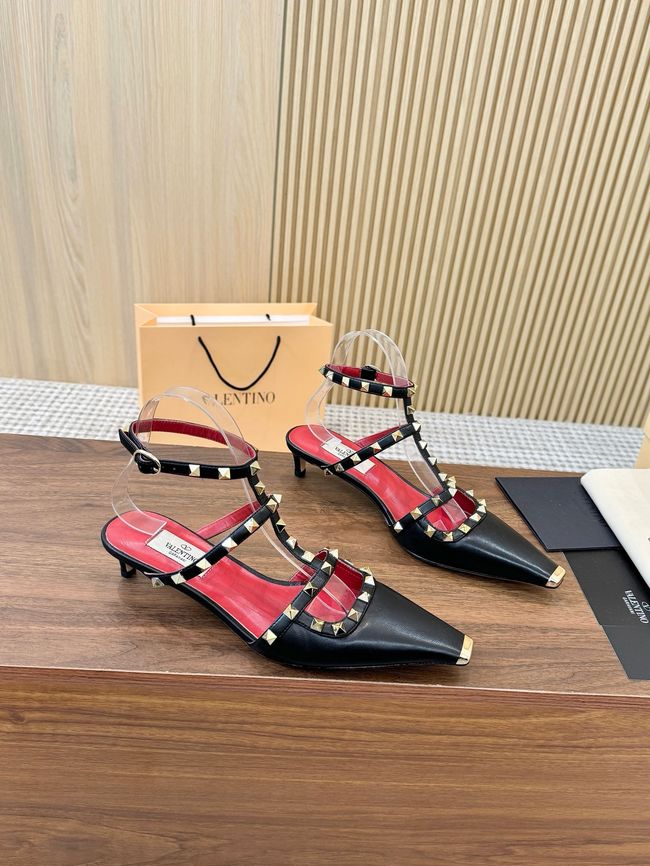 Valentino ROCKSTUD lambskin high heels 4cm 65052-8