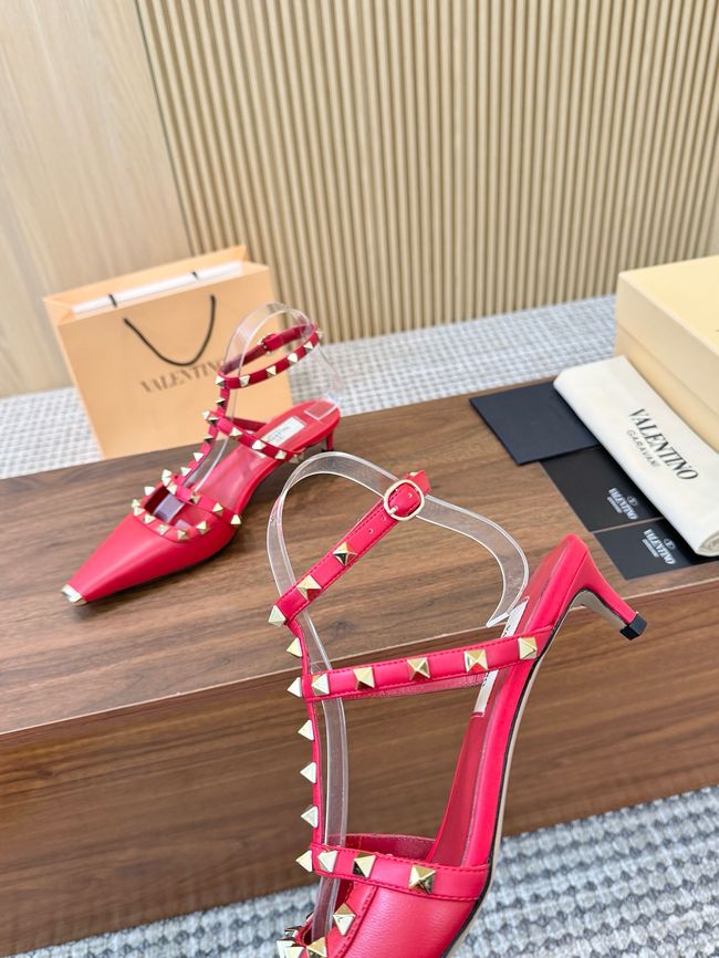 Valentino ROCKSTUD lambskin high heels 4cm 65052-1