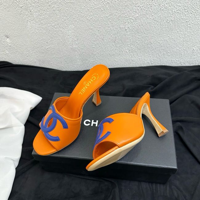 Chanel Lambskin Mules 90mm 65062-6