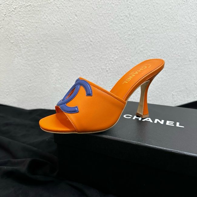 Chanel Lambskin Mules 90mm 65062-6