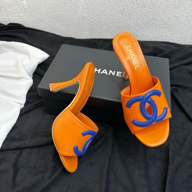 Chanel Lambskin Mules 90mm 65062-6