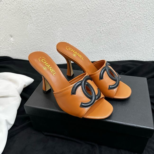 Chanel Lambskin Mules 90mm 65062-7