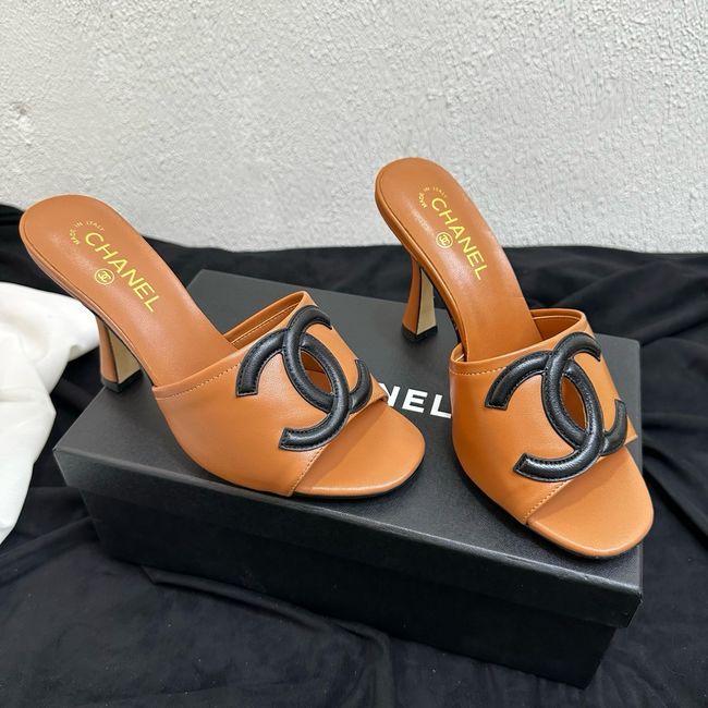 Chanel Lambskin Mules 90mm 65062-7