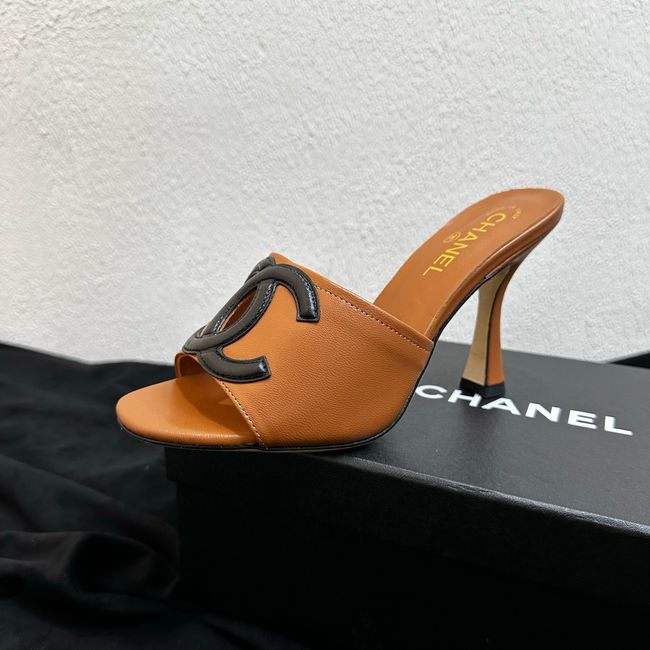 Chanel Lambskin Mules 90mm 65062-7
