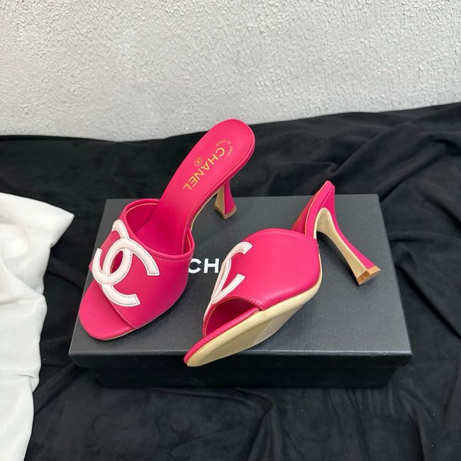 Chanel Lambskin Mules 90mm 65062-2